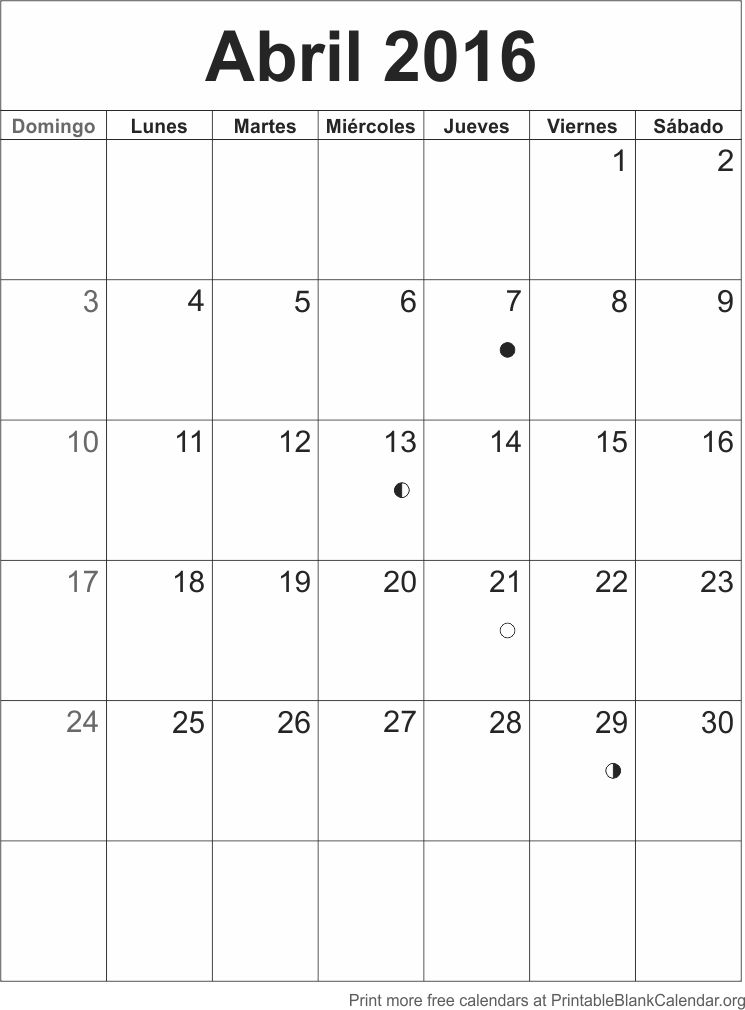 abr 2016 calendario