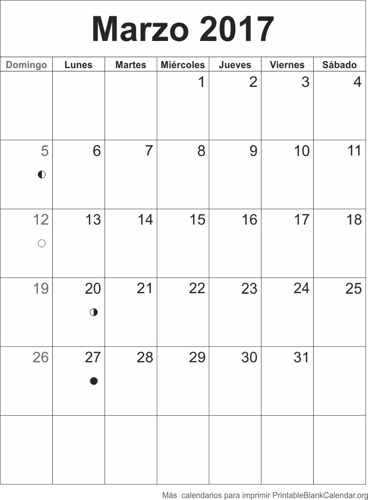 agenda marzo 2017