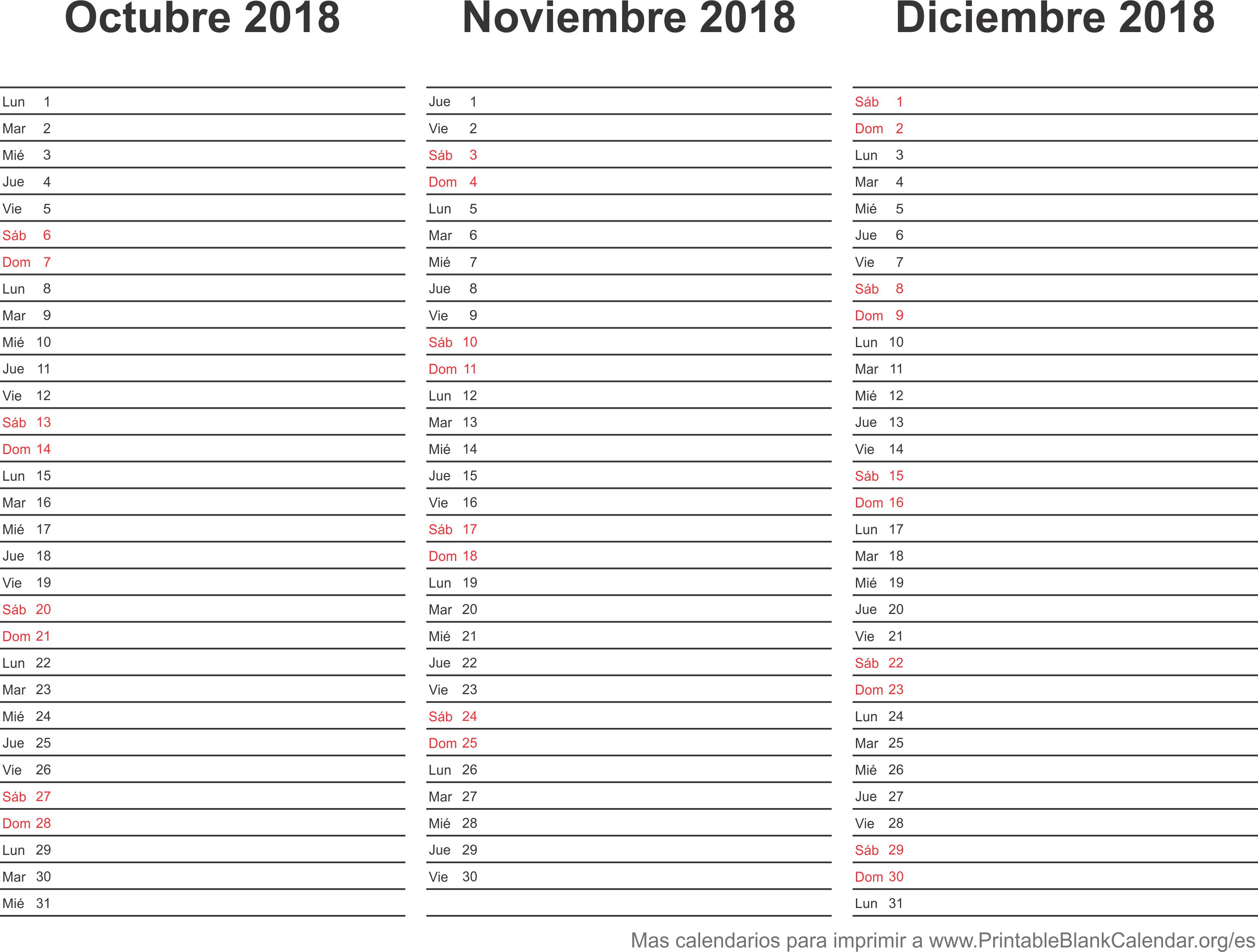 2018 agenda planner 4